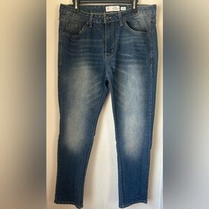 Men's Slim Fit Blue Jeans